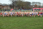 Junior girls 2019 New Balance English Schools Cross Country Champs, Temple Newsam, Leeds. Photo:  David T. Hewitson/Sports for All Pics